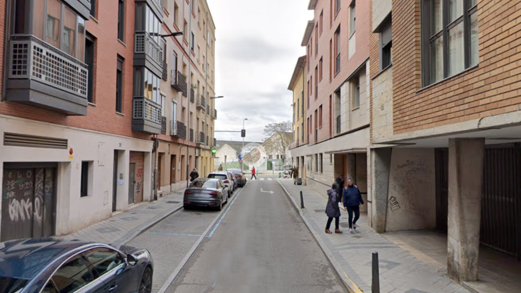 Imagen de la calle Ferrocarril de Valladolid