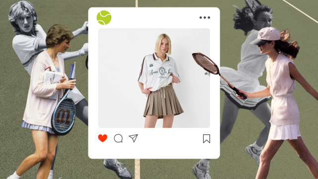 El tenniscore es una de las tendencias para este verano.