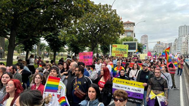 Manifestación del Orgullo 2024 en A Coruña
