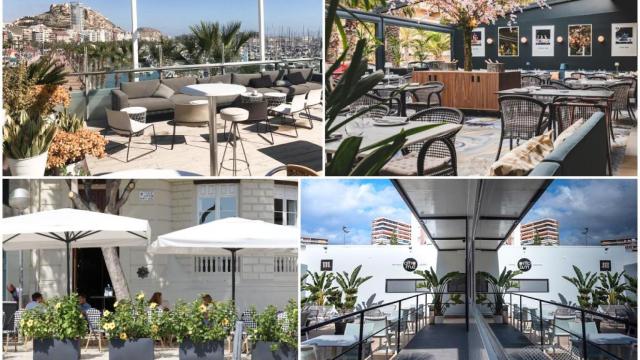 Las cuatro terrazas de Alicante más votadas en la plataforma TheFork.
