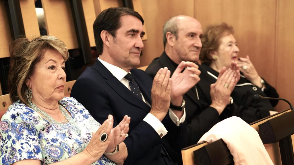 Juan Carlos Suárez Quiñones en el acto homenaje a Luis del Olmo