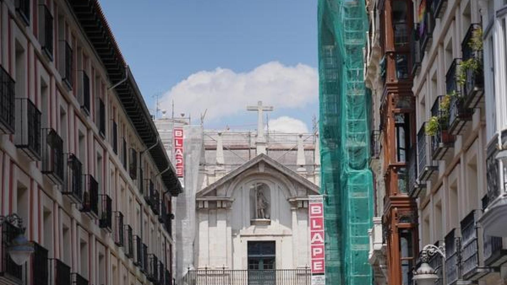 La Iglesia de la Vera Cruz sin su cúpula