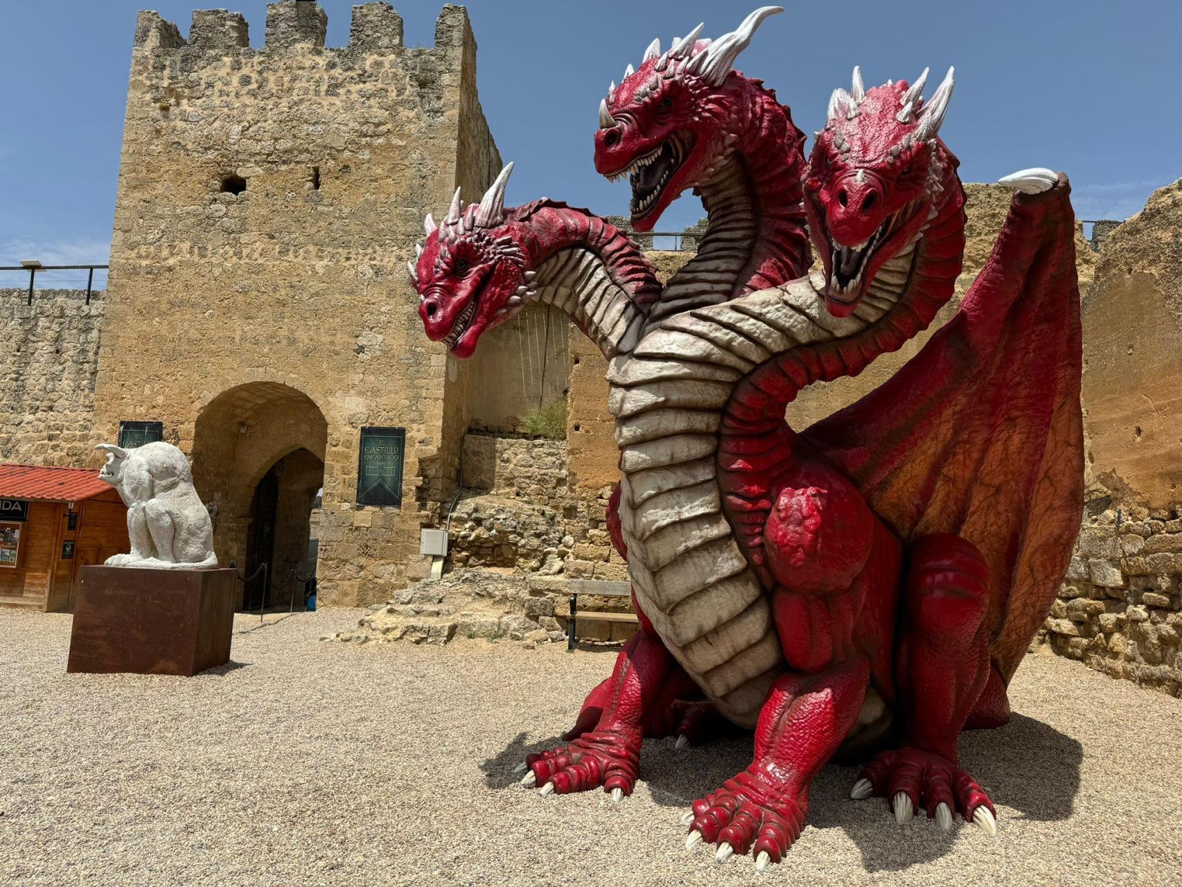 El nuevo dragón gigante de Trigueros del Valle