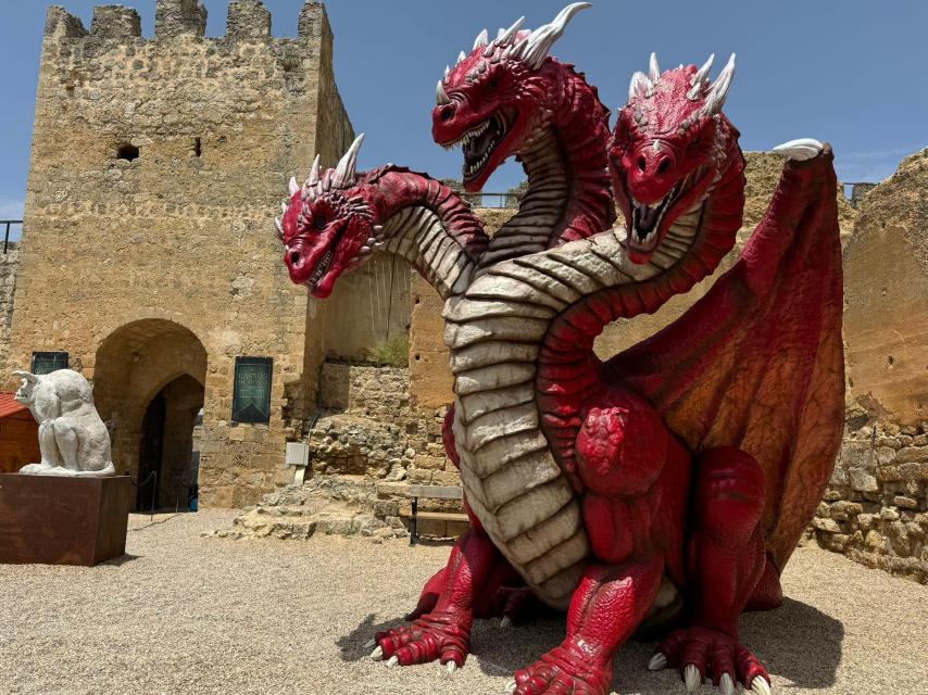 El nuevo dragón gigante de Trigueros del Valle