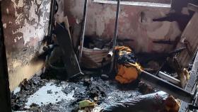 Incendio de una casa en Malagón (Ciudad Real). Foto: Ayuntamiento.