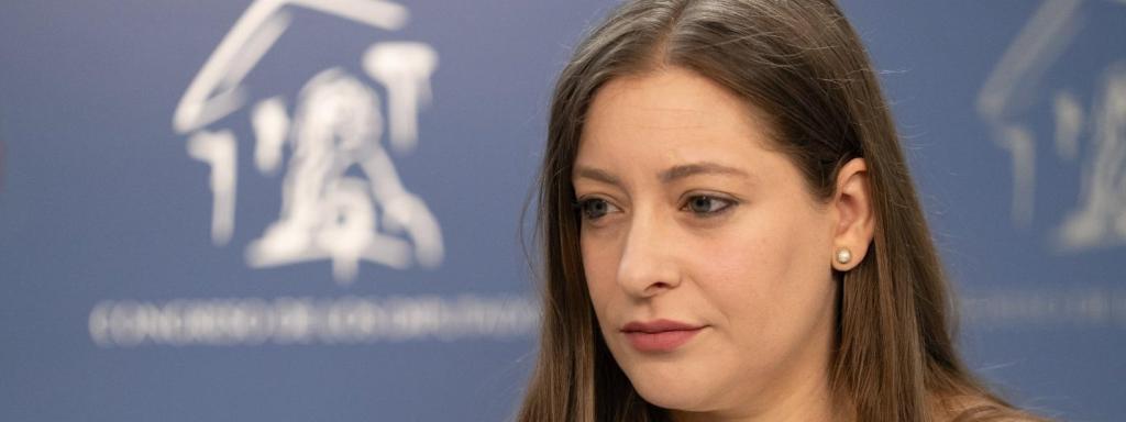 La vicesecretaria de Educación y Sanidad del PP, Ester Muñoz.