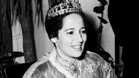Lalla Latifa, madre del rey Mohamed VI de Marruecos, en una imagen de archivo.