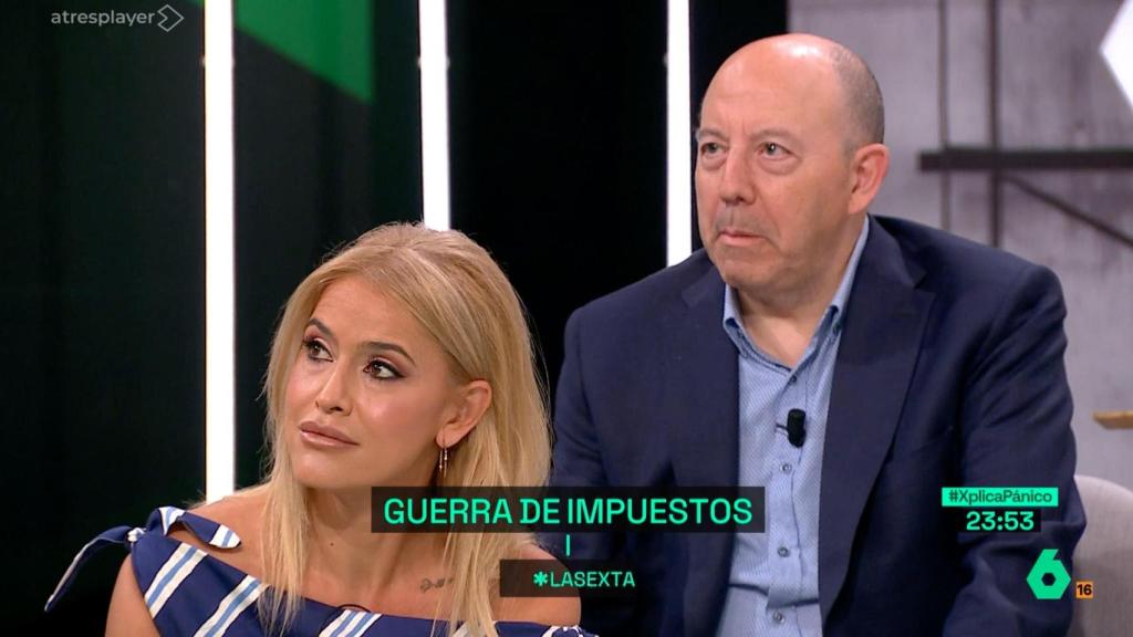Afra Blanco y Gonzalo Bernardos en 'laSexta Xplica'.
