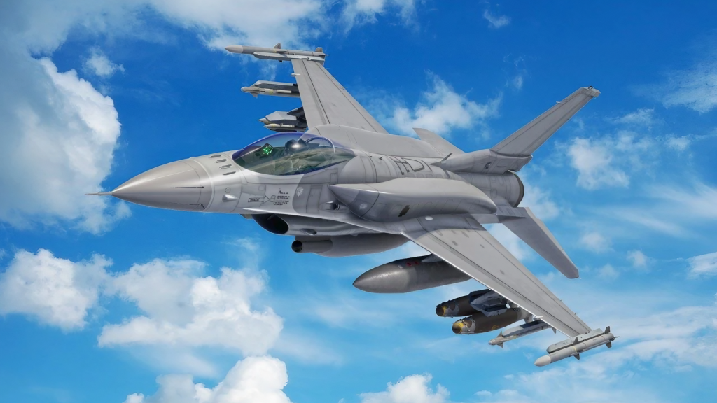 Recreación del F-16V