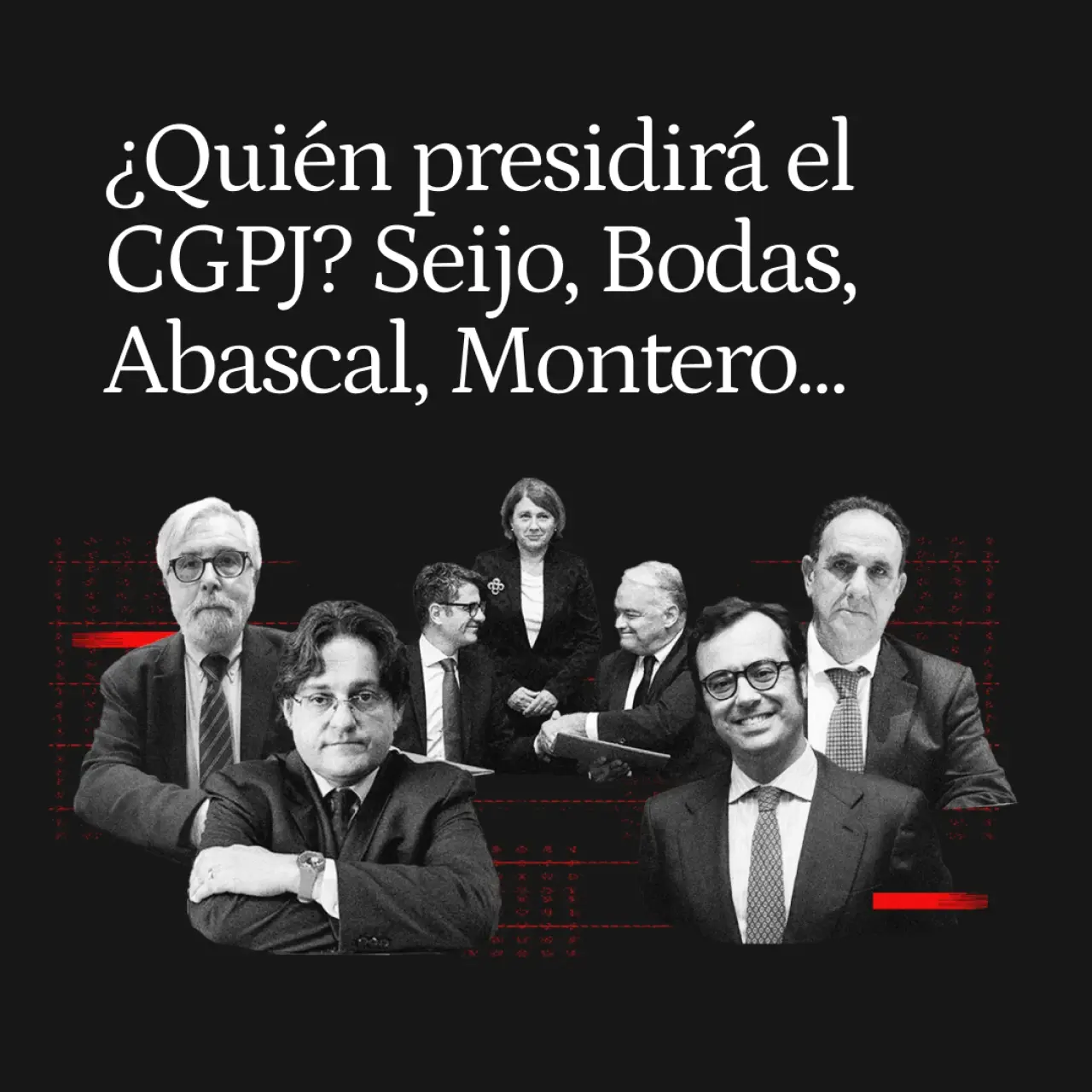¿Quién presidirá el CGPJ? Seijo y Bodas lideran el sector progresista, Abascal y Montero el conservador