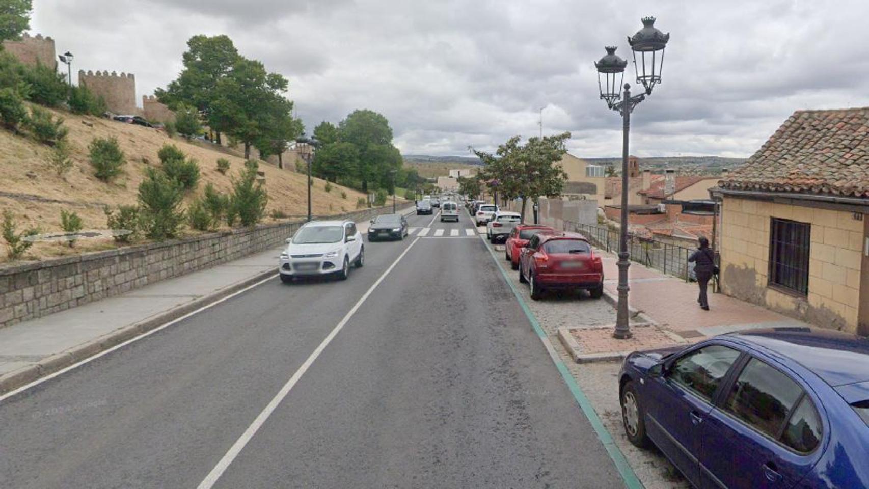 Avenida de Madrid en Ávila
