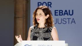 Isabel Díaz Ayuso, en la conferencia de presidentes autonómicos del PP en Salamanca