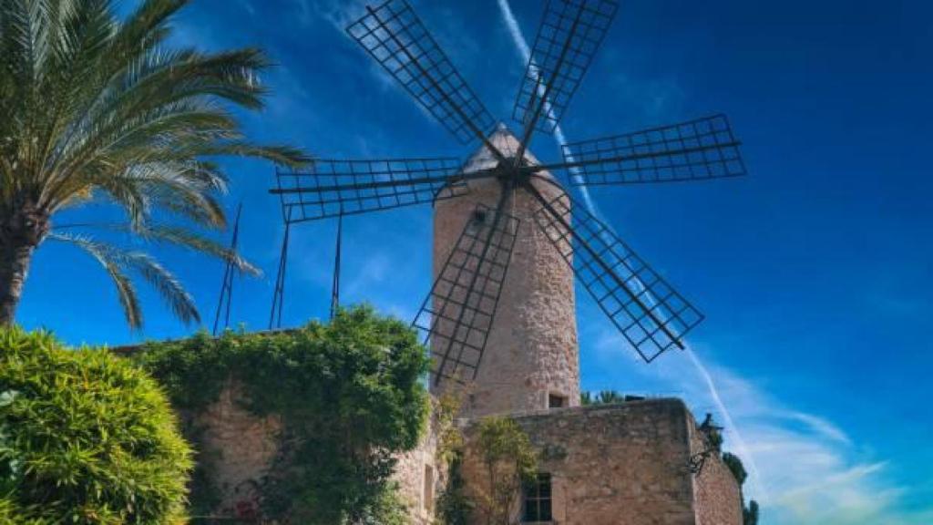 Una de las vistas más bonitas de Sineu, en Mallorca.