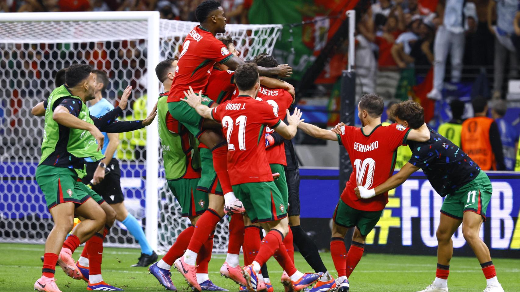Portugal 0 – 0 Eslovênia: Portugal está à beira do drama e recorre aos pênaltis para eliminar a Eslovênia e enfrentar a França nas quartas de final
