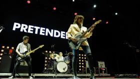 La cantante y guitarrista de la banda británica 'Pretenders', Chrissie Hynde en las Noches del Botánico de Madrid. Foto: EFE/Juanjo Martín