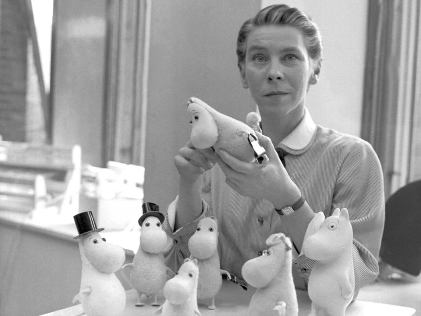 La artista y escritora Tove Jansson en 1956. Foto: Wikipedia.