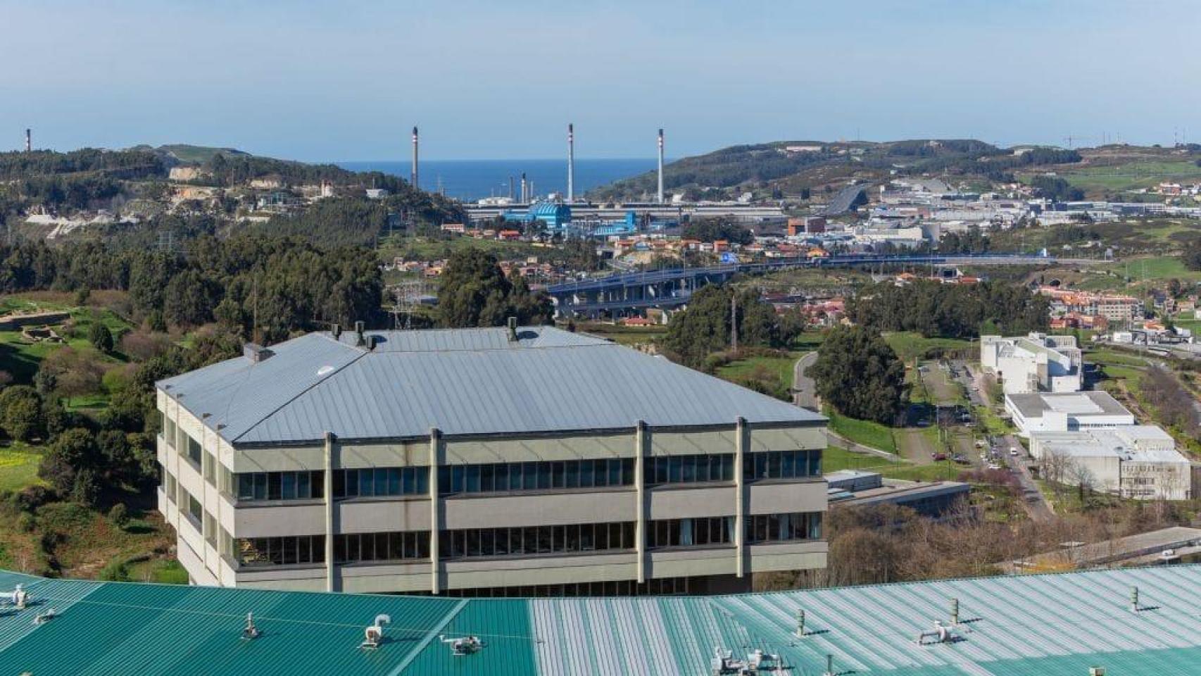 Exterior de la Escuela de Arquitectura de A Coruña