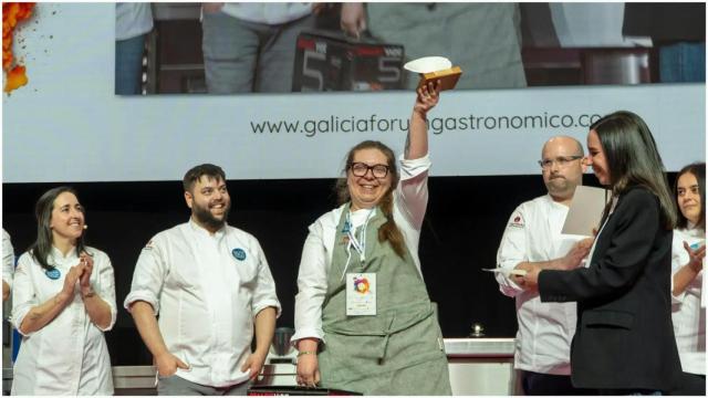 La chef Begoña Vázquez en Galicia Fórum Gastronómico 2024