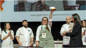 La chef Begoña Vázquez en Galicia Fórum Gastronómico 2024