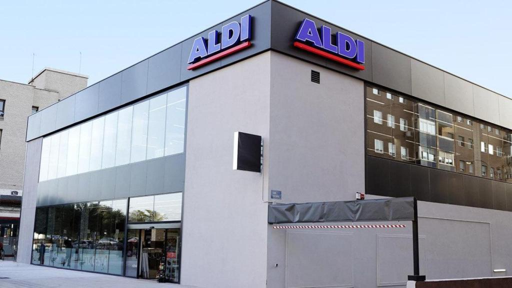 Fachada Aldi.