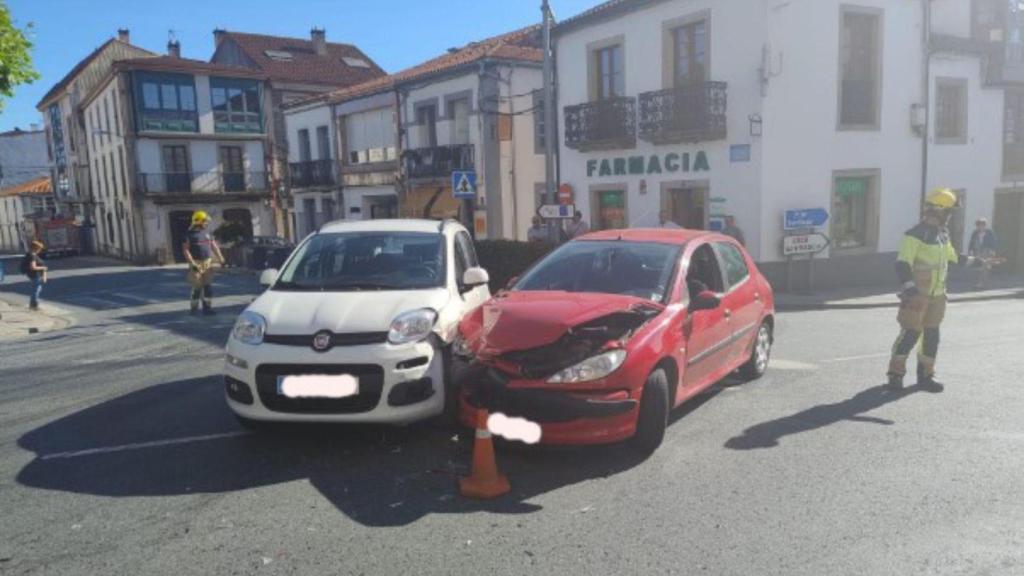 Accidente de tráfico en Arzúa.