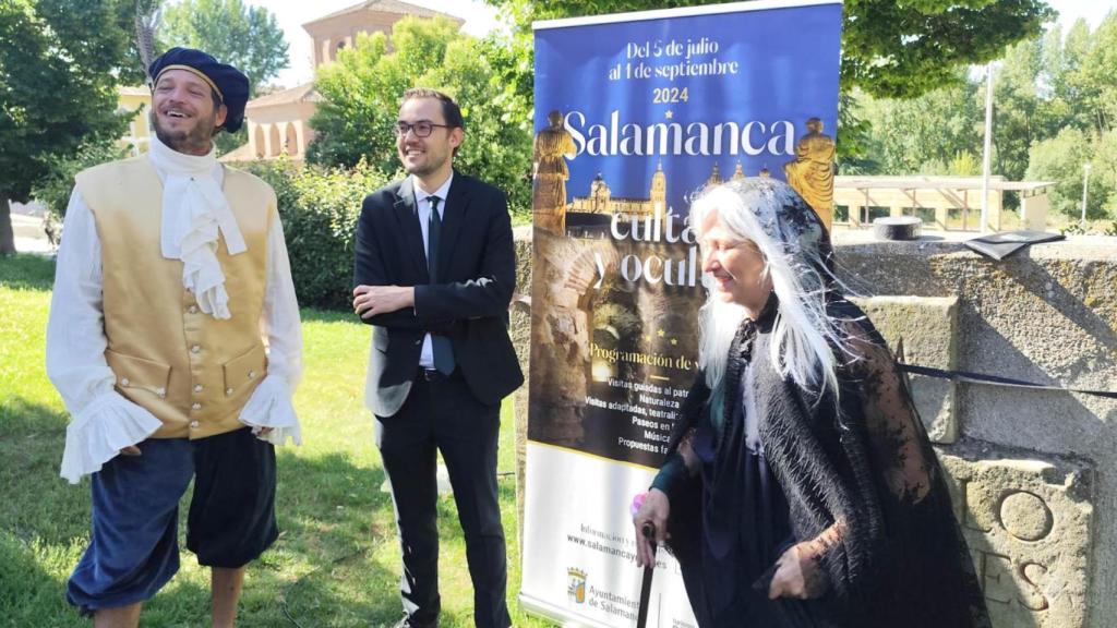 El concejal de Cultura y Turismo, Ángel Fernández, presenta el programa 'Salamanca culta y oculta'