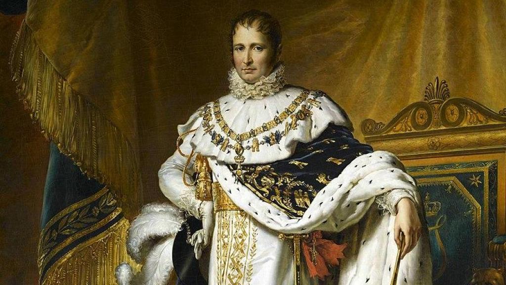 Retrato de José I Bonaparte, rey de España, de la mano de François Gérard en 1808.