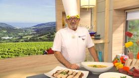 Karlos Arguiñano en su programa de Antena 3 'La cocina abierta de Karlos Arguiñano'.
