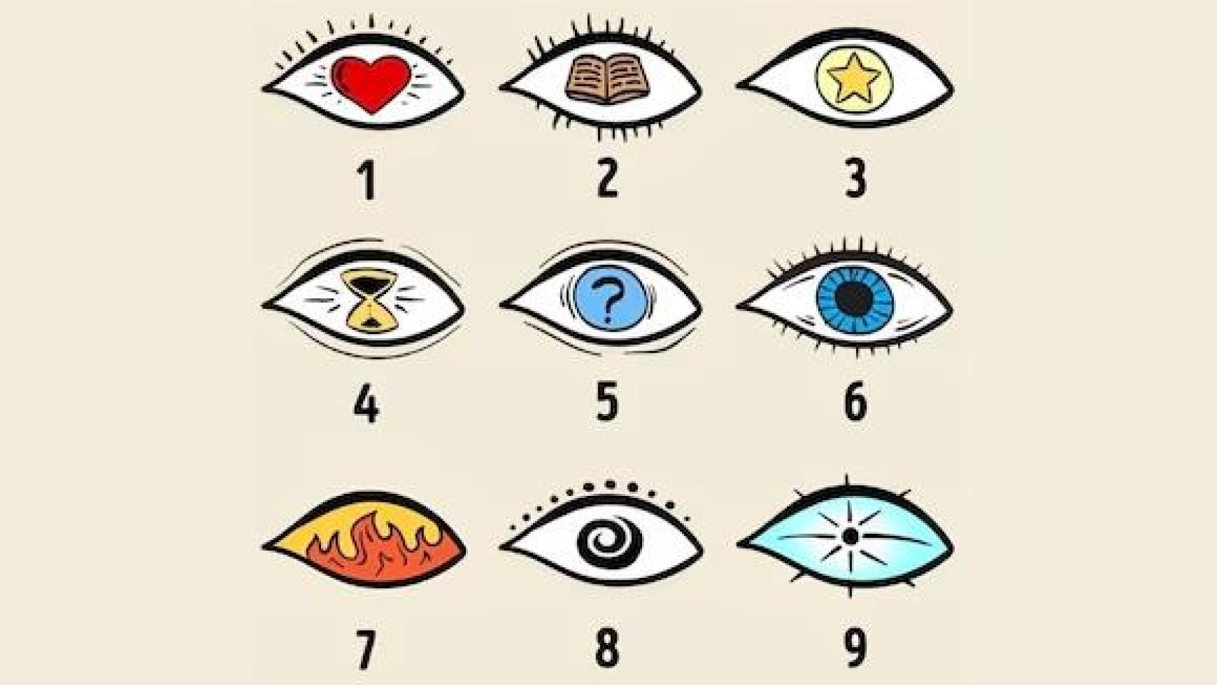 Cada uno de estos nueve ojos guarda un importante secreto