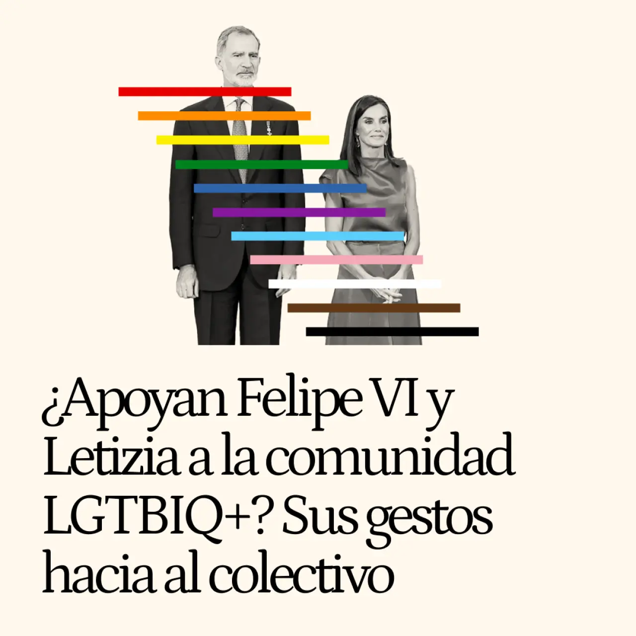 ¿Apoyan Felipe VI y Letizia a la comunidad LGTBIQ+? Estos son todos sus gestos hacia al colectivo desde que son Reyes