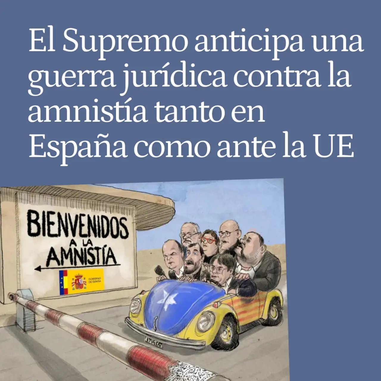 El Supremo anticipa una larga guerra jurídica contra la amnistía tanto en España como ante la UE