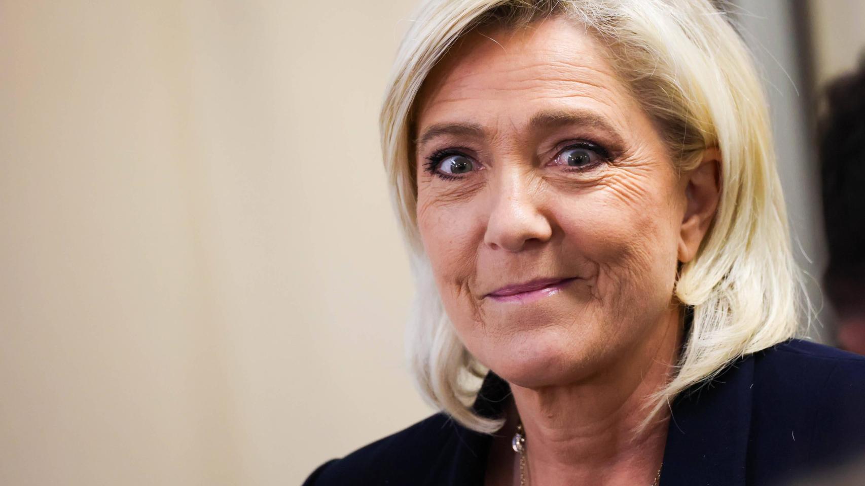 Marine Le Pen el pasado 9 de junio.