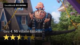 Gru y Gru Jr., en un momento del filme