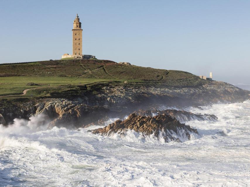 La Torre de Hércules de A Coruña.