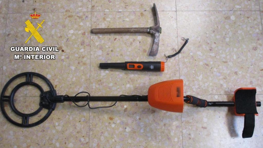 Las herramientas utilizadas por los investigados