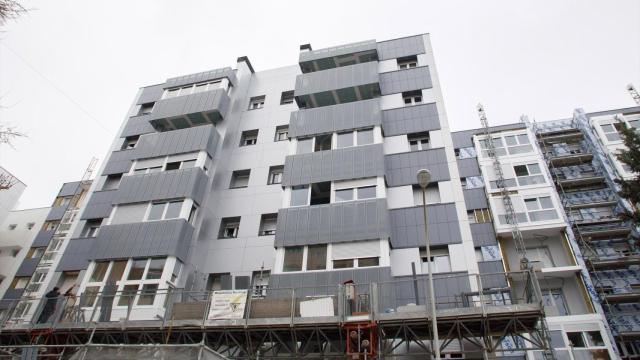 Edificio de viviendas en Pamplona.