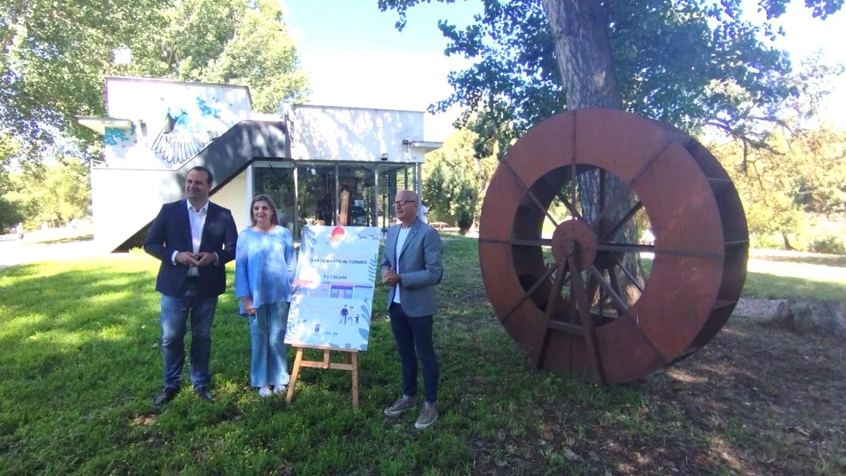 Presentación de la Feria del Comercio en la Isla del Soto de Santa Marta