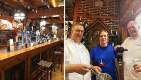 Jesús, Teresa y Juan José y el Restaurante Ángela en Valladolid