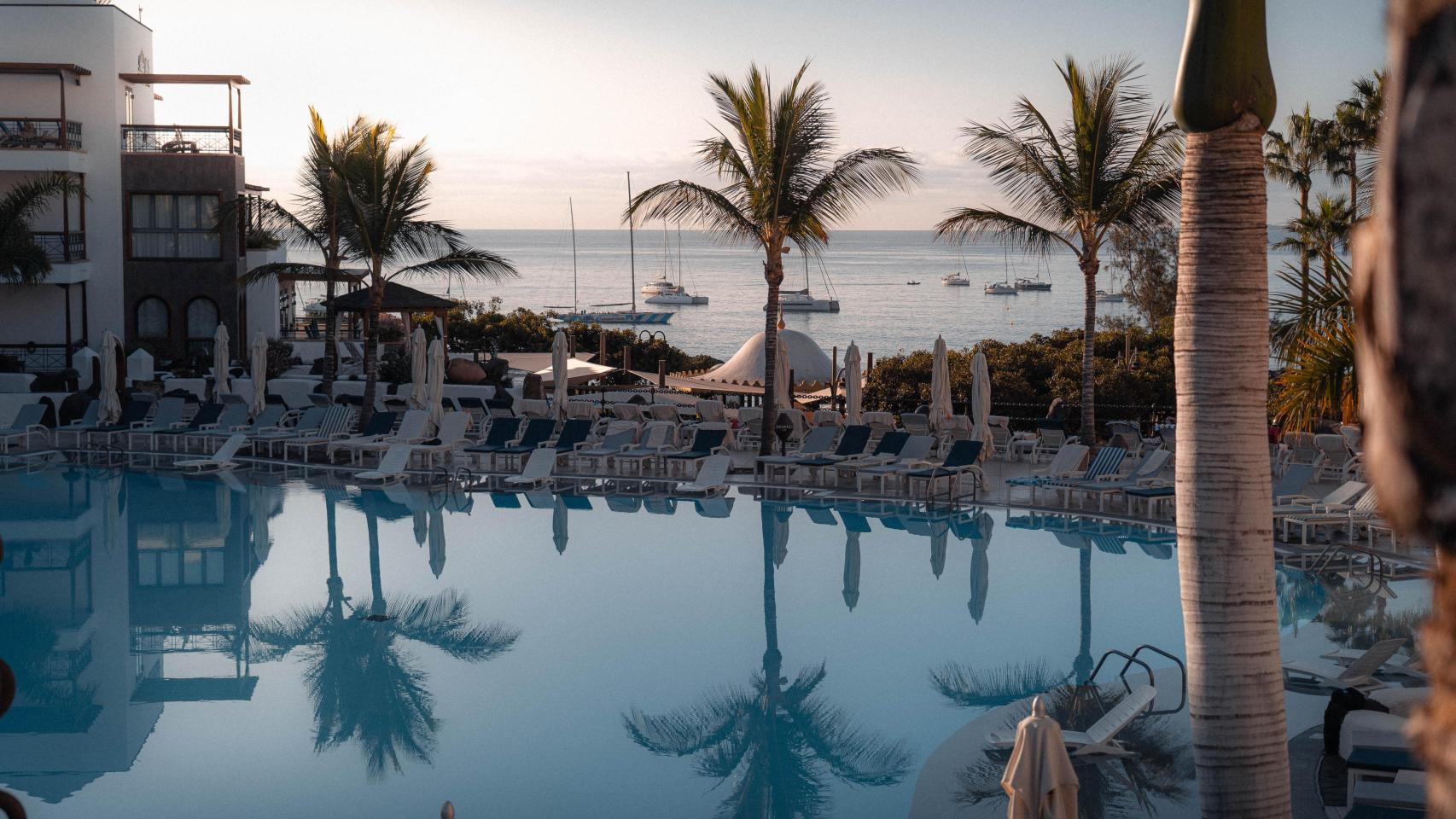 El hotel Princesa Yaiza en Lanzarote cuenta con unas vistas increíbles a Isla de Lobos.