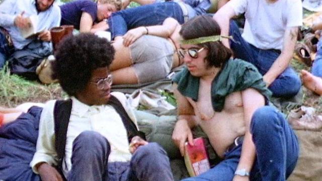 Asistentes al festival de Woodstock de 1969. Foto: Dereck Redmond y Paul Campbell
