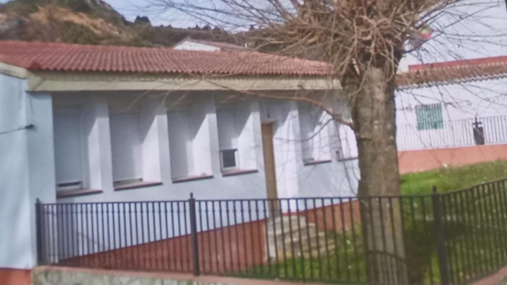 Vivienda municipal de Ocentejo (Guadalajara). Foto difundida por el PP.