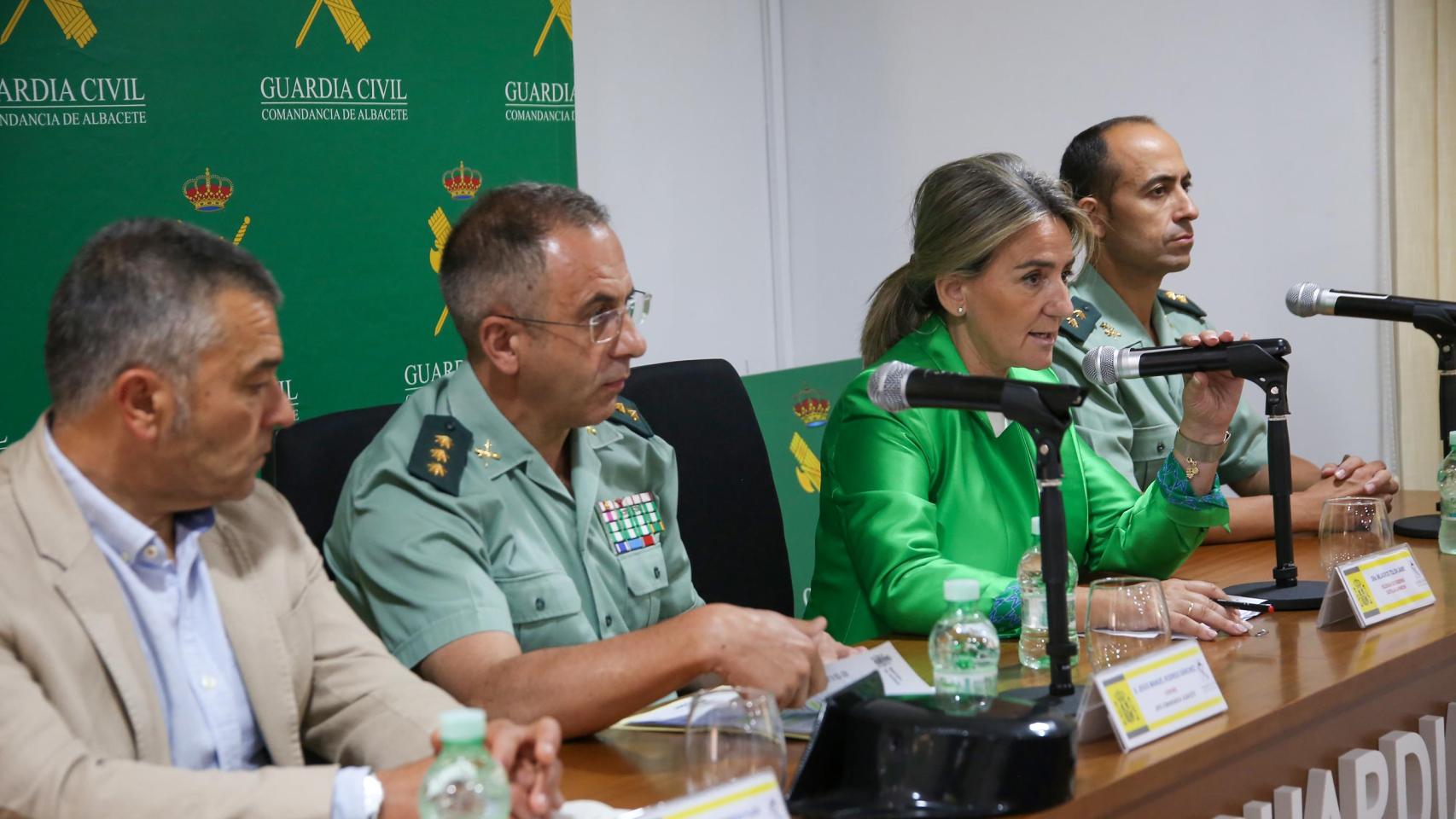 Milagros Tolón este miércoles en rueda de prensa.