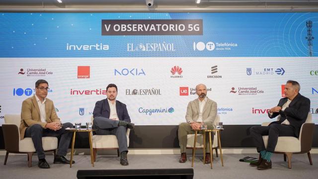Imagen de la mesa redonda 'Nuevas oportunidades para monetizar las redes', en la segunda jornada del V Observatorio 5G.