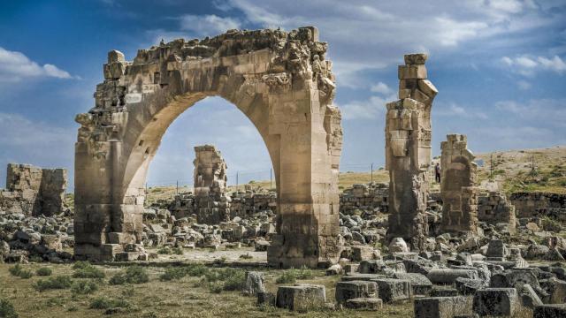 Ruinas medievales de la ciudad de Harran.