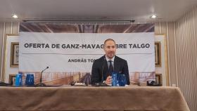 Andras Tambor, representante de Magyar Vagon.