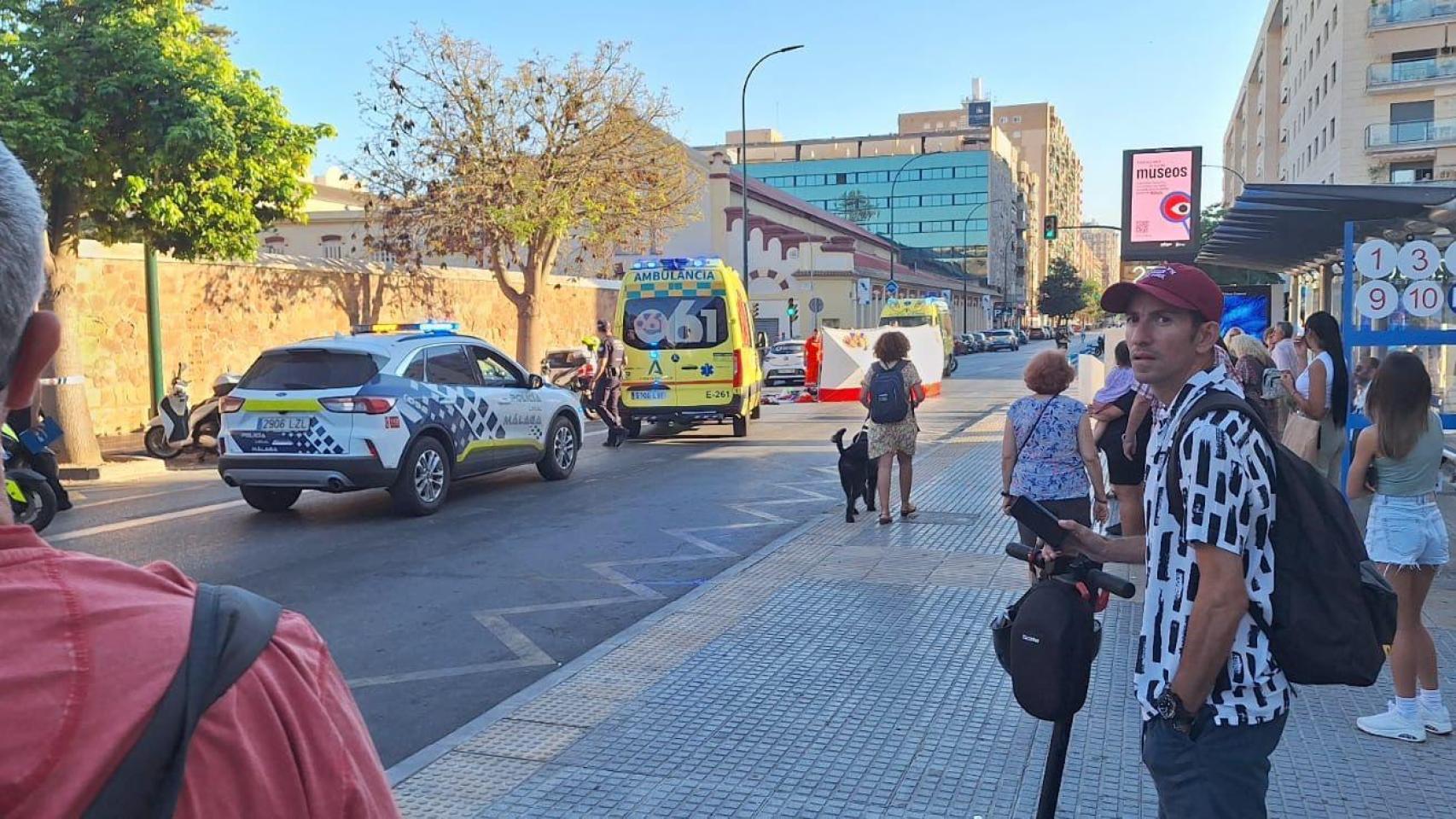 El accidente que se ha producido en Héroe Sostoa.