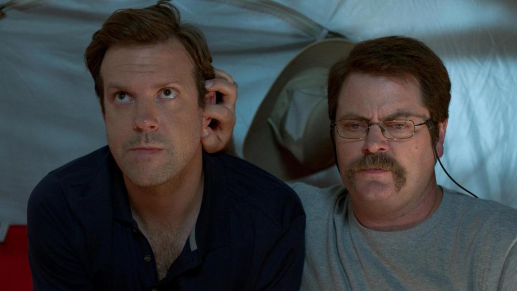 Jason Sudeikis y Nick Offerman