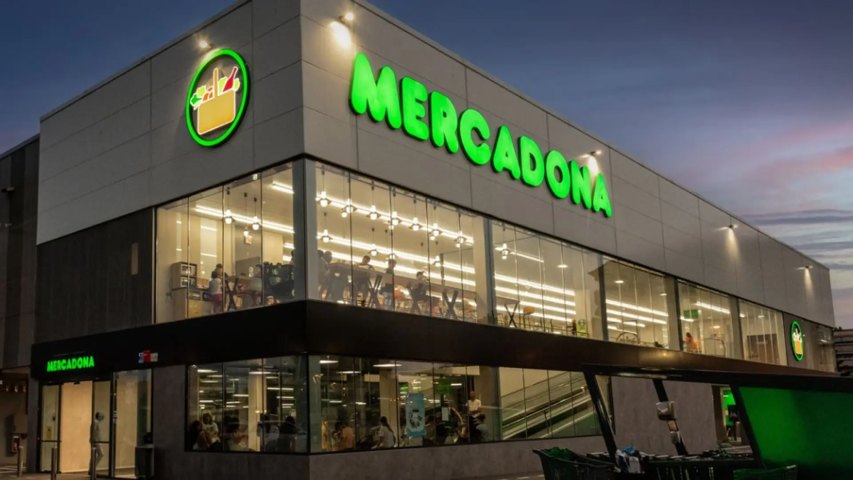 Fachada Mercadona.