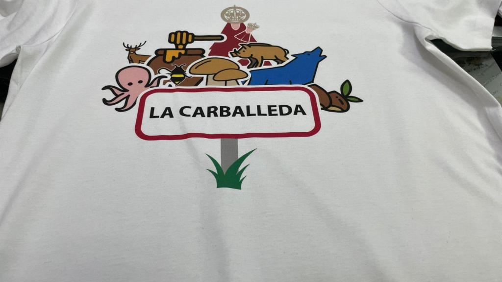 Camiseta dedicada a La Caballeda