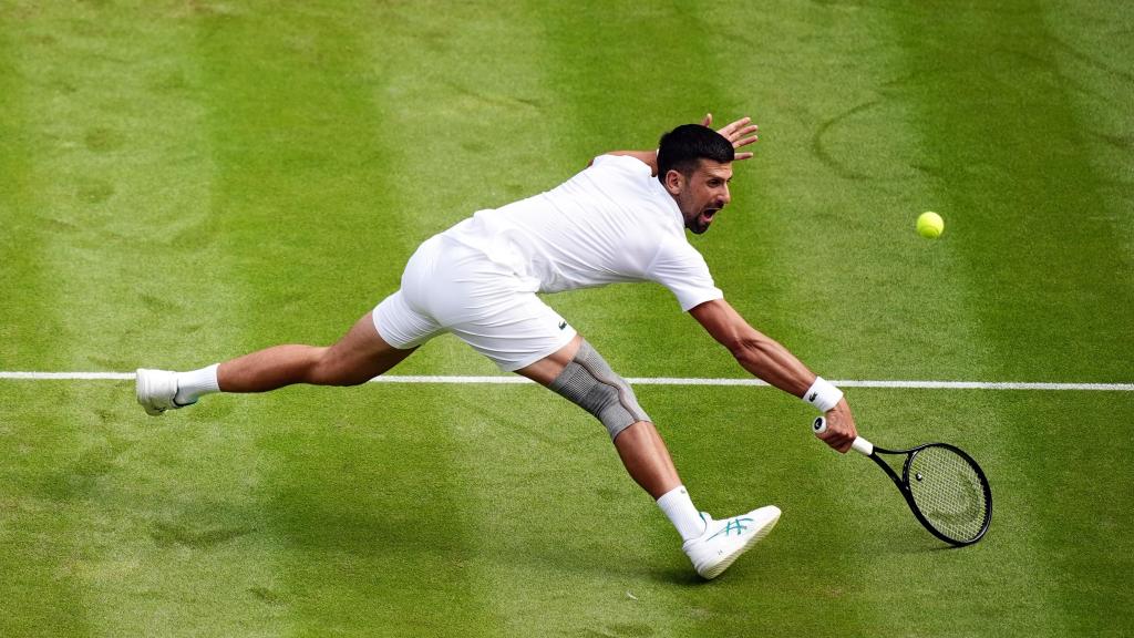 Djokovic en Wimbledon 2024